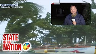 2 lungsod at 5 bayan sa Pangasinan nakaranas ng storm surge  SONA [upl. by Everick]