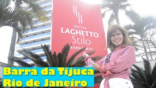 Barra da Tijuca Hotel com Stilo ou melhor Laghetto Stilo Barra Rio laghettohoteis [upl. by Jeff]