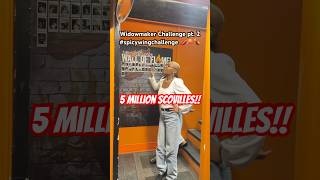 Widowmaker Challenge pt 2 5 million scovilles spicywingchallenge winnipegeats hotones [upl. by Safir]