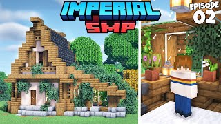 Imperial SMP  Building My ACTUAL Starter Home amp Gifts From Friends  Episode 2 [upl. by Fidel]