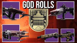 All Duality Weapon God Rolls You Should Farm For  FEATURED THIS WEEK  Destiny 2 [upl. by Ennobe]