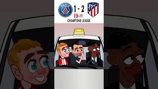 Highlights of psg vs Atltico Madrid psg dembele atleticodemadrid [upl. by Ern]