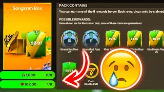 Waste 10k Gems Bad Songkran Pack  Pack Opening Fc Mobile 24 [upl. by Aikim]