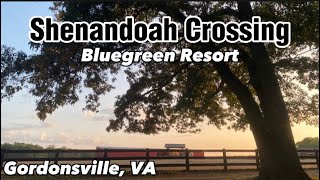 Shenandoah Crossing  Bluegreen Vacations Resort  Gordonsville VA  Full OnSite Tour [upl. by Hanny]