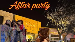 Aftar Party with Friends Monal Restaurant peshawar vlogging viralvlogs freinds foryouvlog [upl. by Ardnatal]