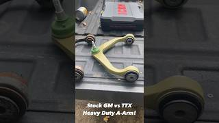 Heavy Duty Terrain Tough Extreme vs GM Control Arm AArm 100 each from Rock Auto [upl. by Nnylakcaj565]