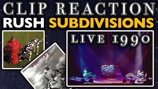 Clip Reaction Rush  Subdivisions Live 1990 [upl. by Aneek]