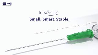 SMI presents IntraSenseTM  1French Pressure Sensor for Minimally Invasive Medical Devices [upl. by Elam418]