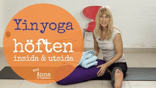 Yogapass stretcha höften med yinyoga [upl. by Geier]