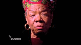 Dr Maya Angelou Shares The Poem The Slave Market [upl. by Ydnerb]