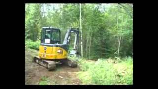 John Deere 50D Forestry Mulcher [upl. by Annaliese]