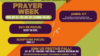 NCCF FESTIVE FALL PRAYER WEEK DAY 5 [upl. by Relyks]