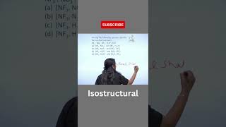 Isostructural Species tricks chemistry [upl. by Dulcinea430]