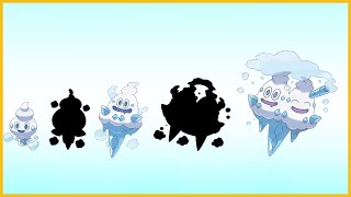 What if Pokemon had more Evolution Stages Vanillite  Vanillish  Vanilluxe [upl. by Ellehcear634]