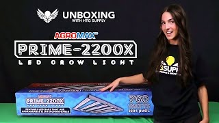 HTG Unboxing AgroMax Prime 2200x LED Grow Light [upl. by Karalynn]