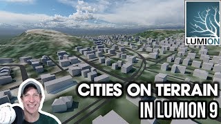 CITIES ON TERRAIN in Lumion 9 [upl. by Reeher846]