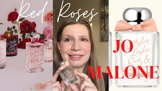 JO MALONE RED ROSES COLLECTION 2022 ROSE amp MAGNOLIA COLOGNE VALENTINES GIFT [upl. by Onej]