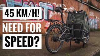 45kmh EBike Lastenrad im Test  2022 Riese und Müller Load 60 Vario HS [upl. by Annahvas975]