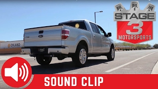 20112014 F150 EcoBoost Solo Performance Mach X Cat Back Exhaust Sound Clip [upl. by Alberic652]