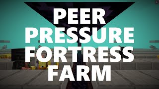 Minecraft Elegance Peer Pressure Fortress Farm Java 1164 [upl. by Pastelki797]