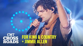 for KING amp COUNTRY  Jimmie Allen Perform quotRelatequot  CMT Crossroads [upl. by Kcerb]