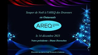 Noël 2023 à lAREQ des Draveurs en Outaouais [upl. by Lubow911]