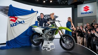 2025 NEW SUZUKI RMZ450 FINALLY INTRODUCED [upl. by Ettelrac]