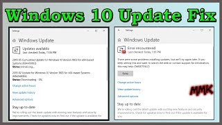 How to fix windows 10 update stuck at 100 on checking for updates 2 methods 2021 [upl. by Eibloc]