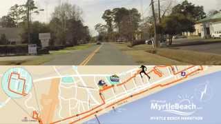 Official MyrtleBeachcom Myrtle Beach Marathon Course [upl. by Margarethe]