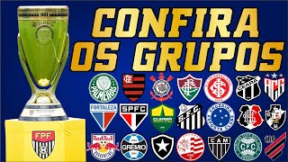 COPA SÃO PAULO 2022 CONFIRA OS GRUPOS DA COPINHA [upl. by Murdocca]