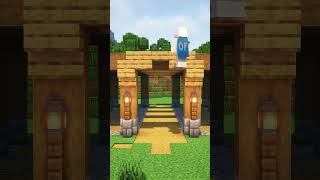 Minecraft Horse Stable Tutorial🐴 [upl. by Hallee]