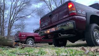 GMC Sierra Black Widow Exhaust [upl. by Ardelis]