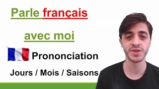 Apprends à parler français  JOURS  MOIS  SAISONS [upl. by Asilanna]