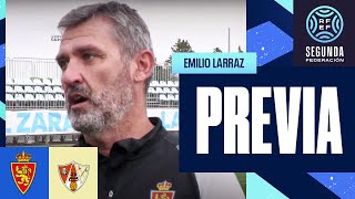 🎥 PREVIA 🆚 UD Barbastro  E Larraz quotCreemos mucho en el proceso las temporadas son muy largasquot [upl. by Annoda]