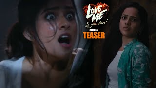 Vaishnavi Chaitanya Love Me Movie Official Teaser  Ashish  MM Keeravaani  NS [upl. by Retniw]