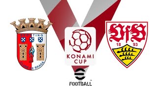 SPORTING BRAGA VS STUTTGART DIECISEISAVOS DE FINAL  COPA KONAMI  PES 20212025 [upl. by Aned]