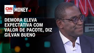 Demora eleva expectativa com valor de pacote diz Gilvan Bueno  Abertura de Mercado [upl. by Nidak]