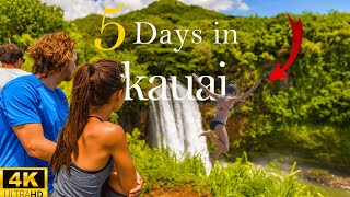 How to Spend 5 Days in KAUAI Hawaii  Hidden Gems and MustSee Attractions [upl. by Maryann]