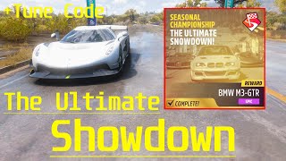 The Ultimate Showdown Seasonal Championship  Tune Code  Forza Horizon 5 [upl. by Favien364]