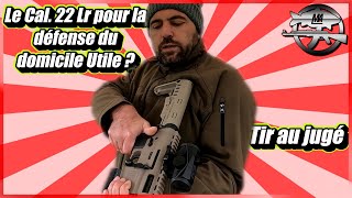 Tir au jugé  à la 22 Long Rifle ça vaut quoi  test avec la Pallas BA15 [upl. by Irik]