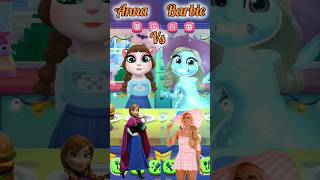 Anna Vs Barbie Aahaa hee new challenge edit angela 2 shorts youtubeshorts cute talkingangela [upl. by Ecitsuj]