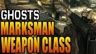 MARKSMAN GAMEPLAY Call of Duty Ghosts Weapon Class IA2 Gun COD Ghost Multiplayer Game Play HD [upl. by Errot80]