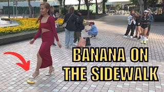 Banana on the sidewalk crush [upl. by Ailed]