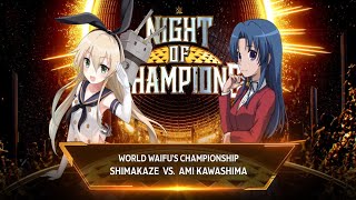 WWE 2K24 World Waifu Division 1122024  Shimakazec vs Ami [upl. by Eugnimod]