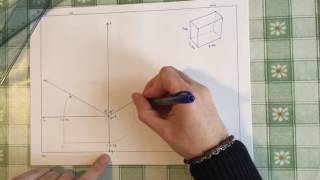 5 Assonometria isometrica parallelepipedo [upl. by Leese354]