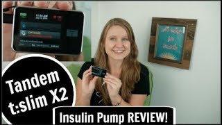 REVIEW Tandem tslim X2 Insulin Pump [upl. by Hgielanna963]