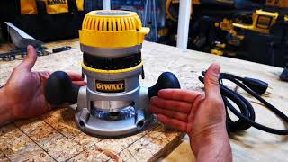 Router DW616 Dewalt Este puede ser tu primer Router [upl. by Lynnell]