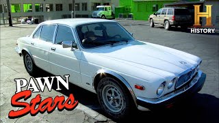 Pawn Stars 6000 Investment in 1987 Jaguar Restoration Season 3 [upl. by Alletnahs476]