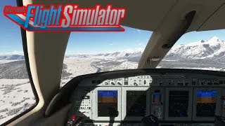 Textron Aviation I Cessna Citation CJ4 I KJAC Jackson Wyoming I Final Approach I 4K [upl. by Pedaias]