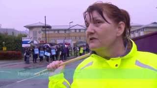 NHS workers explain why theyre on strike [upl. by Haywood]